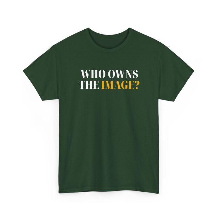 THROBLVK Who Owns the Image? Heavyweight Tee