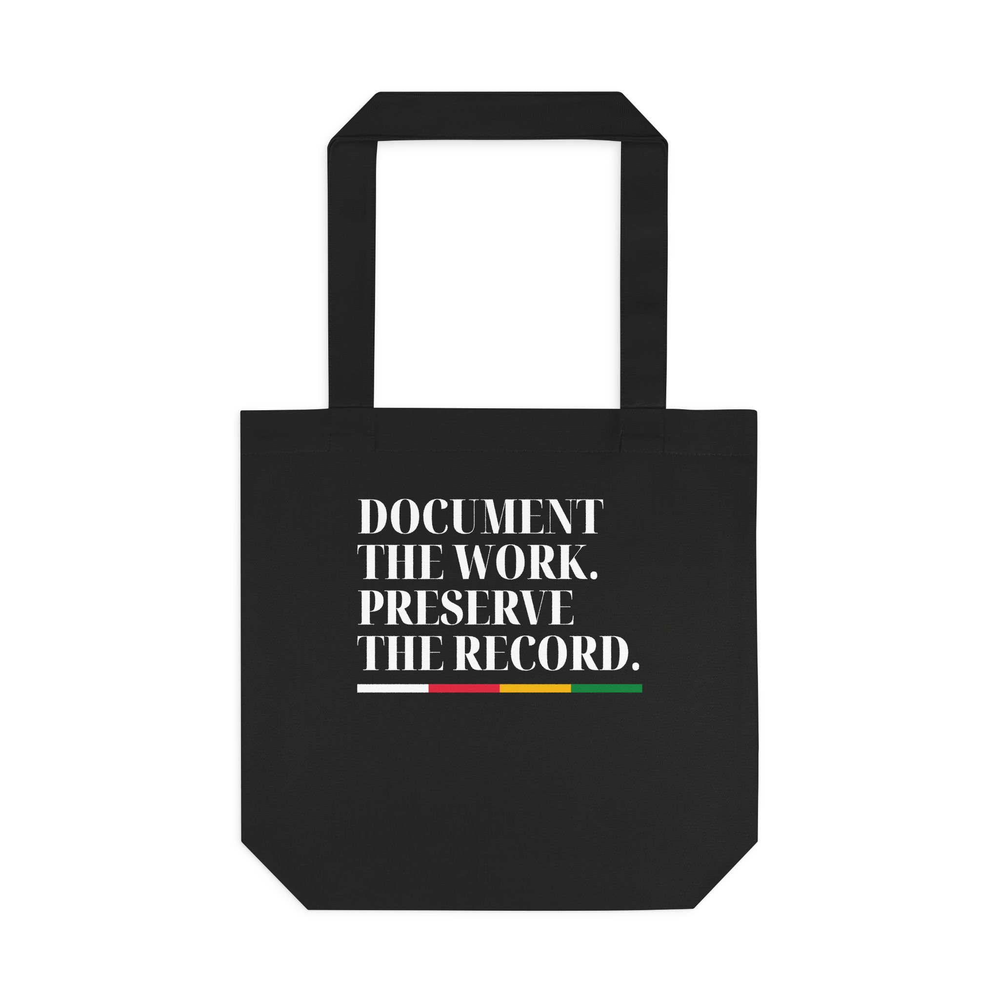 THROBLVK Document the Work Archive Tote