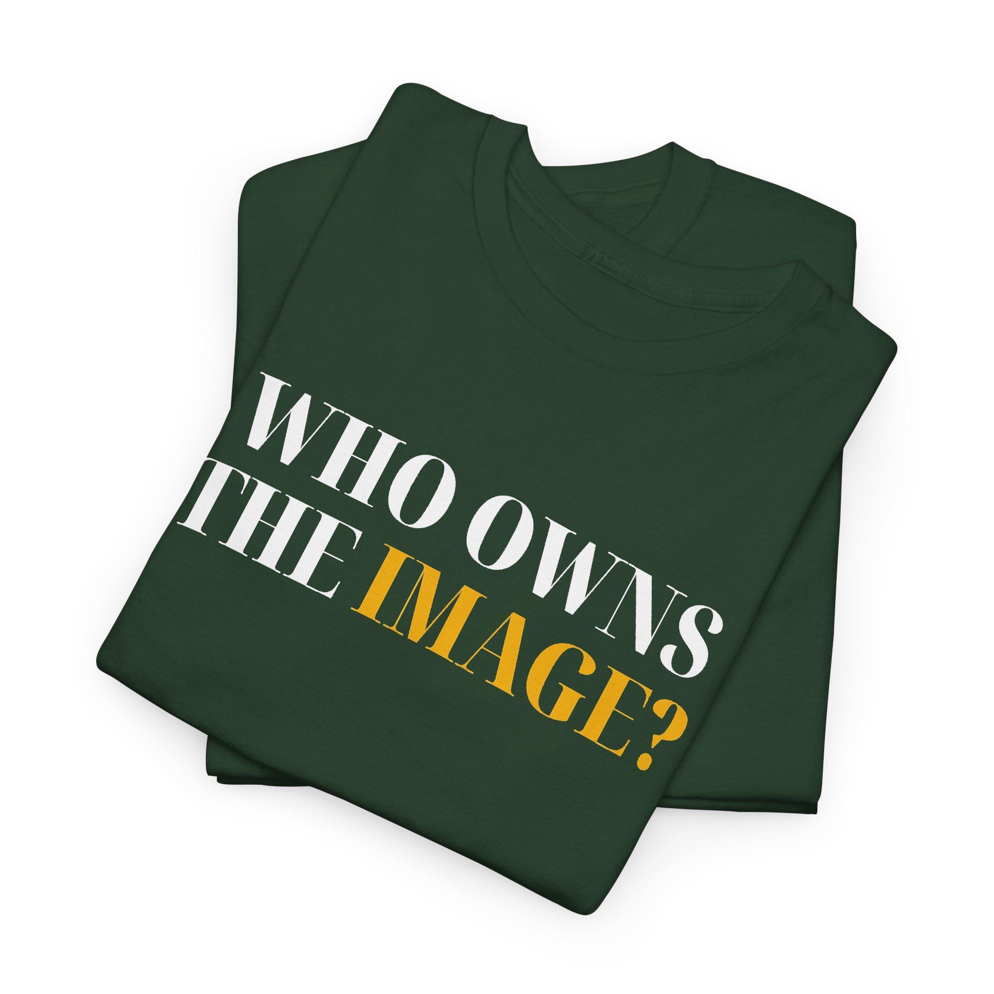 THROBLVK Who Owns the Image? Heavyweight Tee - Image 3